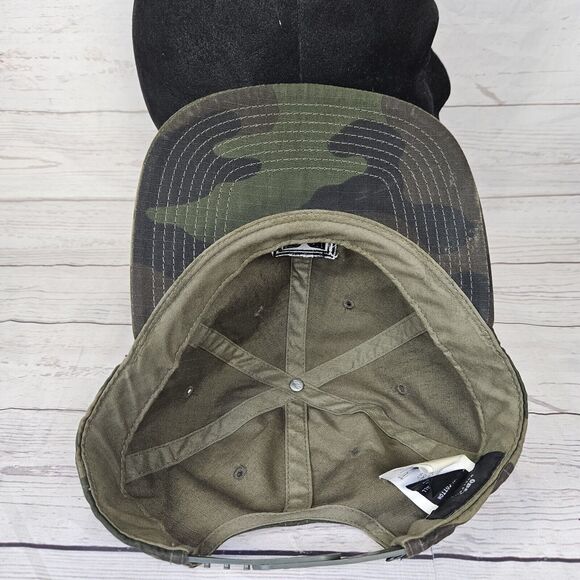 Olive Green Army Color Obey Camo Camouflage Trucker Hat Cap Snapback Hat - Picture 7 of 8